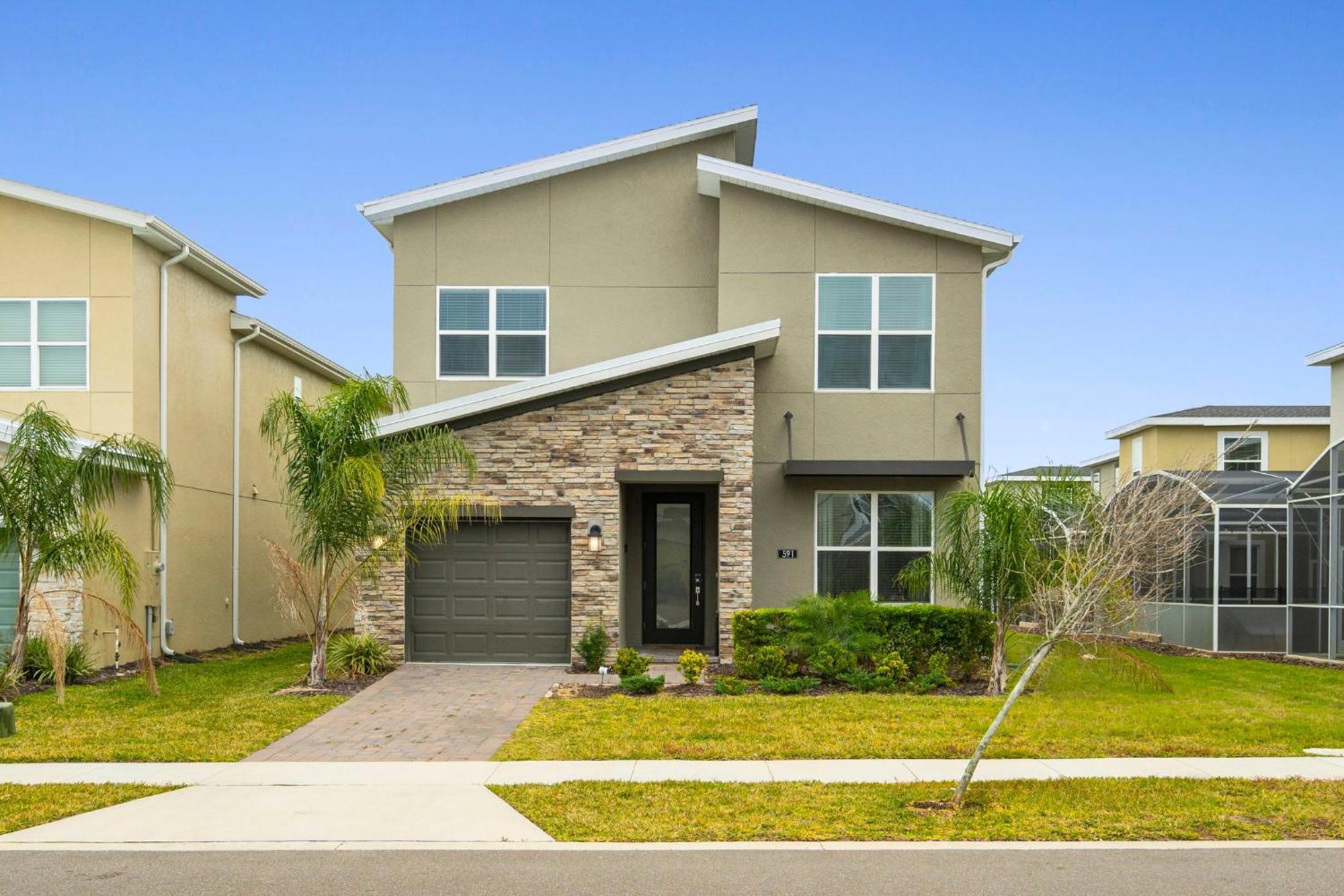 Gorgeous 5 Bd Home W Private Pool Next To Disney Kissimmee Exterior foto