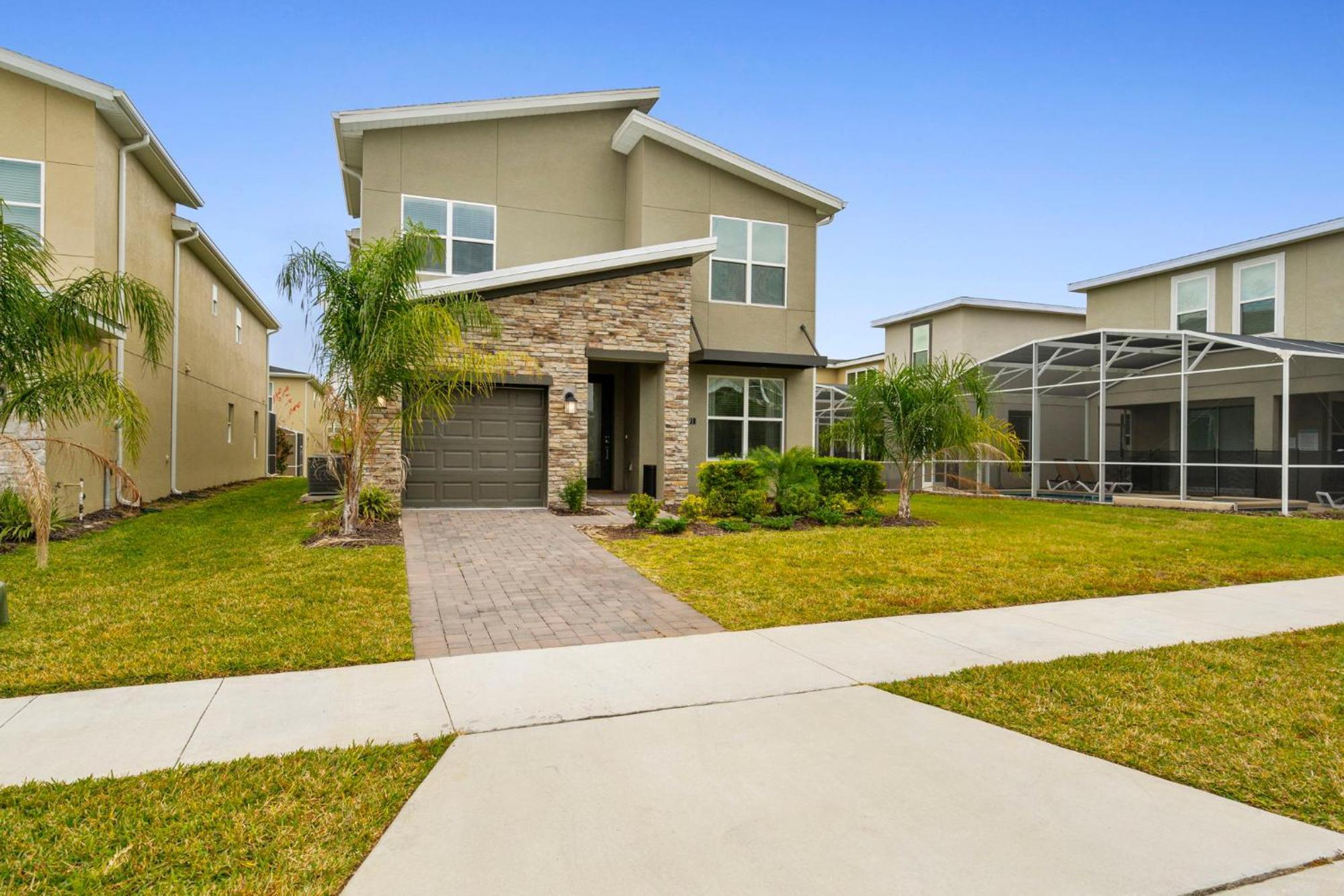 Gorgeous 5 Bd Home W Private Pool Next To Disney Kissimmee Exterior foto